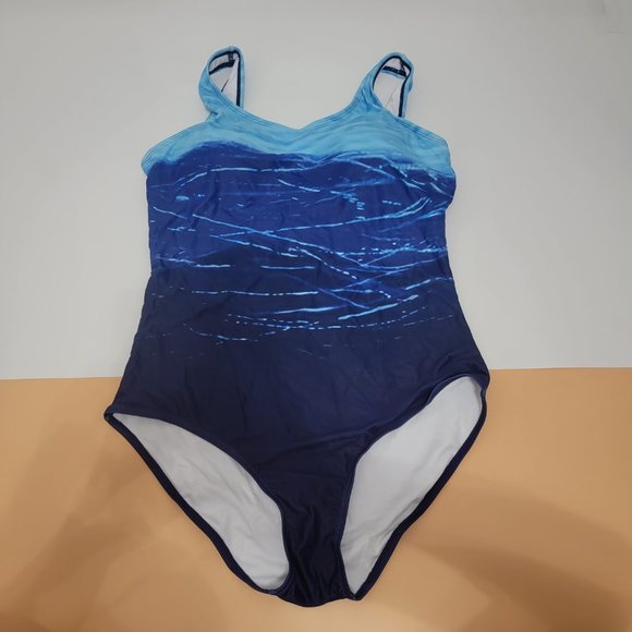 Women's One Piece Athletic Training Swimsuits Swimwear Bathing Suit NEW - Picture 3 of 11